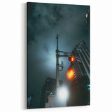 Cityscape photography prints – Futuristic city nightscape art