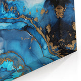Fluid Abstract Art Collection - Modern Fluid Art Prints in Pink & Gray