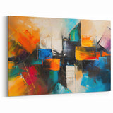 Bold Abstract Wall Art – High-Contrast Geometric Canvas Prints