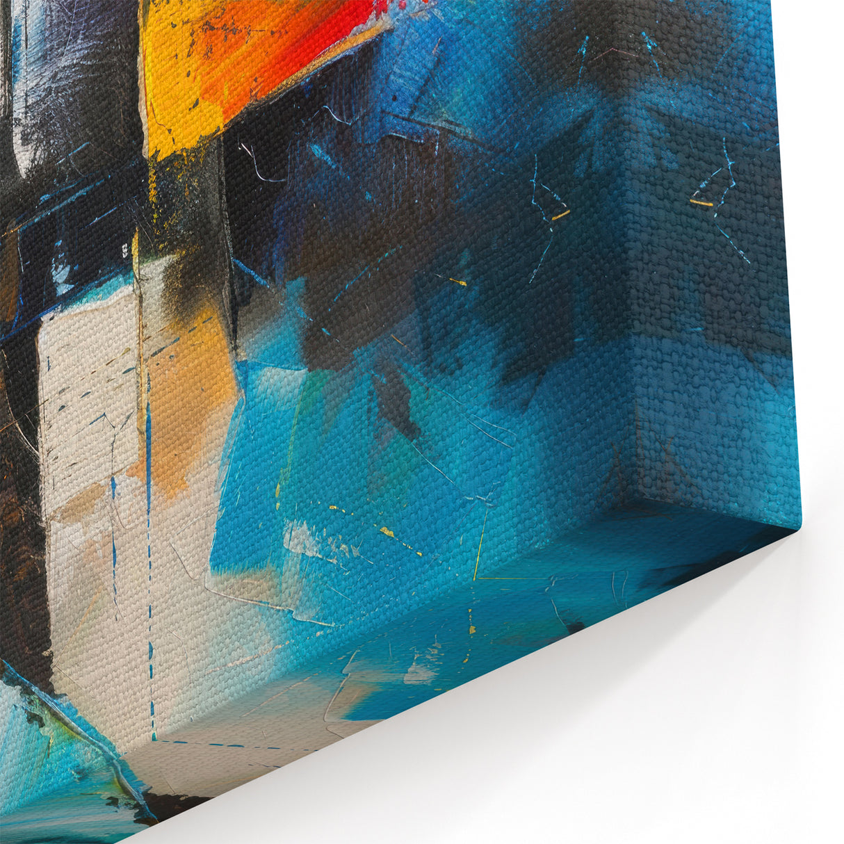 Bold Abstract Wall Art – High-Contrast Geometric Canvas Prints
