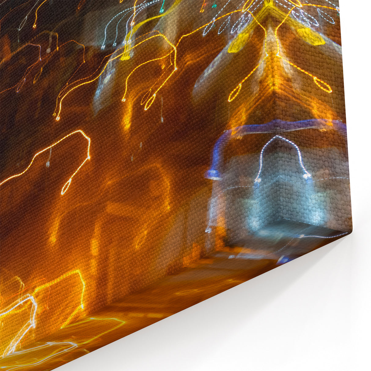 Cityscape Photography Prints – Abstract Urban Lightscape Canvas