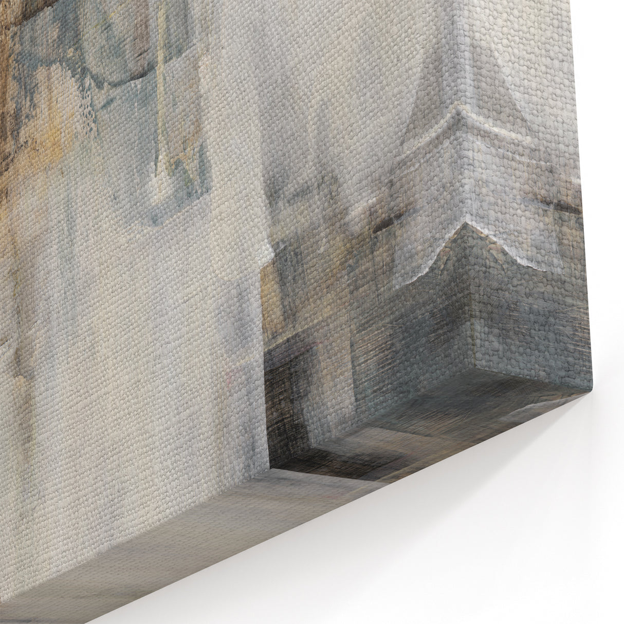 Earthen Harmony Abstracts - Contemporary Canvas Art in Neutral Tones