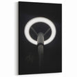 Modern Urban Landscape Art – Minimalist Circular Streetlamp