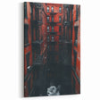 Cityscape Photography Prints – Red Brick Urban Courtyard Wall Art