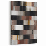 Earthen Harmony Abstracts – Neutral Earth Tone Modern Abstract Wall Art