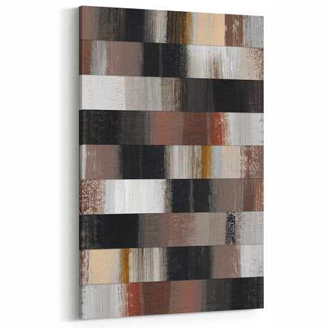 Earthen Harmony Abstracts – Neutral Earth Tone Modern Abstract Wall Art