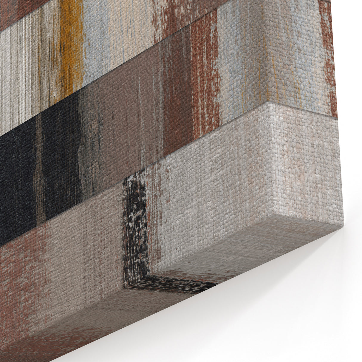 Earthen Harmony Abstracts – Neutral Earth Tone Modern Abstract Wall Art