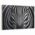 High Contrast Abstract Paintings – Zebra-Inspired Monochrome Art
