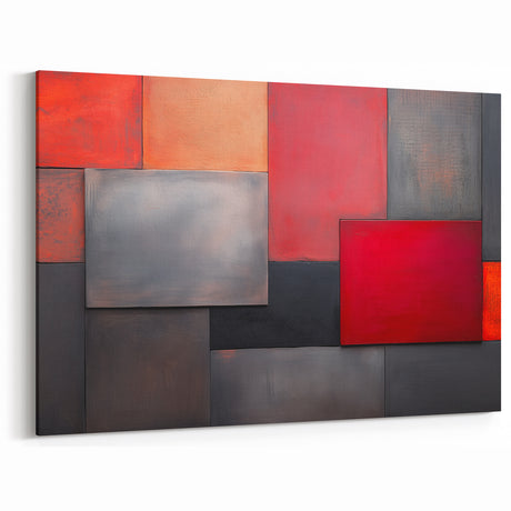 Bold Abstract Wall Art Collection – Geometric Color Block Design