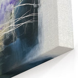 Abstract Art Prints – Textured Balance in Beige, Blue & Olive