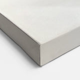 Fluid Abstract Wall Art – Ethereal Flow in Soft Gray & Blue Tones