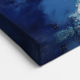 Fluid Acrylic Wall Decor – Coastal Tide Abstraction