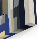 Contemporary Abstract Canvas – Structured Geometric Balance