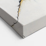 Fluid Abstract Art Collection – Gold and Turquoise Motion Flow