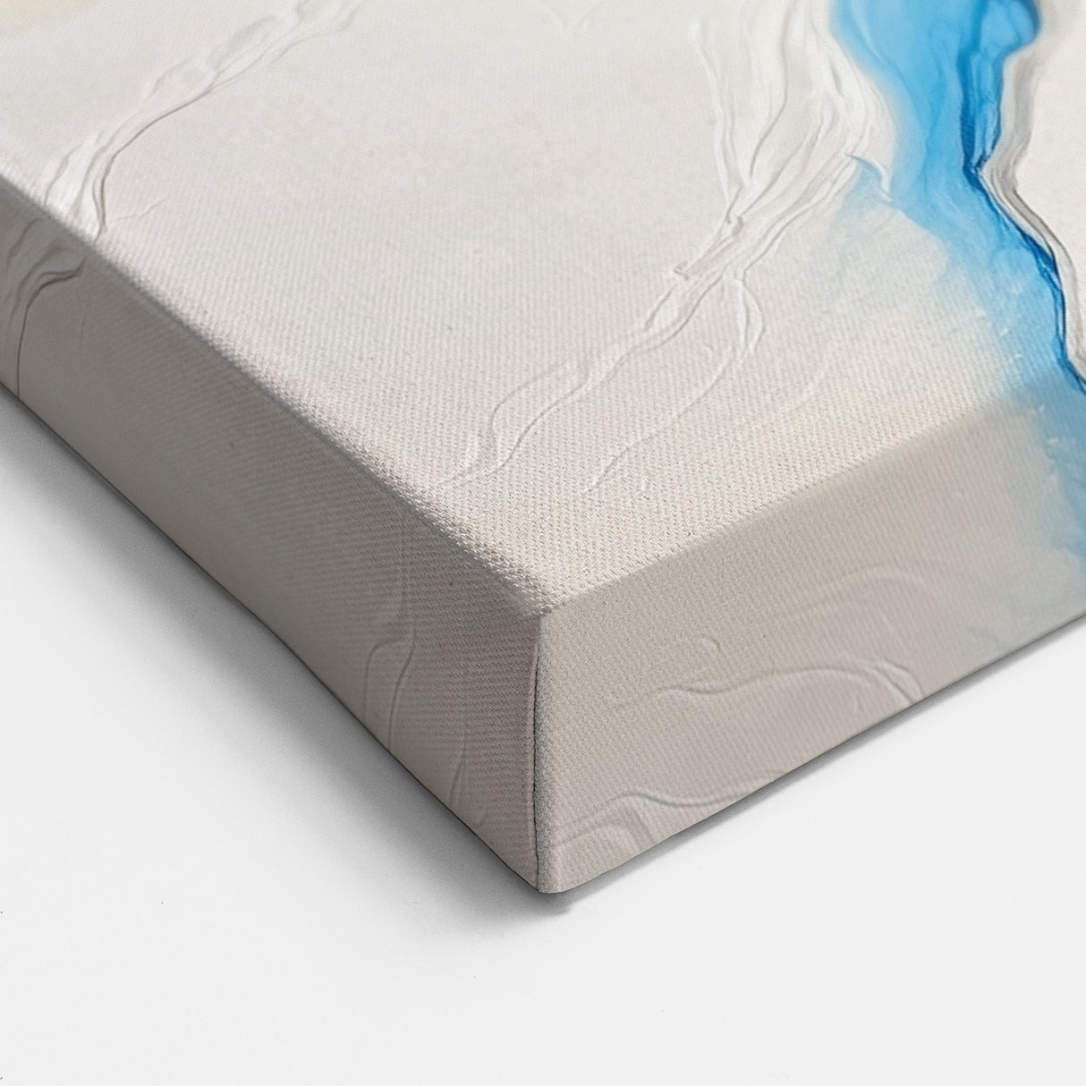 Fluid Art Paintings for Walls – Golden Tide Abstract Flow