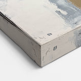 Abstract Art Prints – Block Composition in Blue and Neutrals