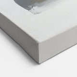 Geometric Abstract Wall Decor – Royal Blue and Gold Brushstroke Art