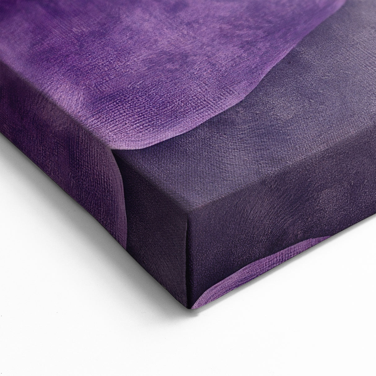 Contemporary Abstract Art Pieces – Lavender & Plum Wave Texture