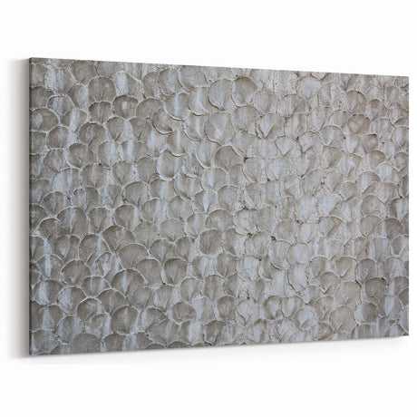 Modern Abstract Canvas Prints with Textured Petal Pattern – Neutral Art