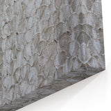 Modern Abstract Canvas Prints with Textured Petal Pattern – Neutral Art