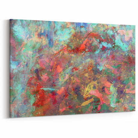Energetic Multicolor Composition – Large Abstract Wall Decor