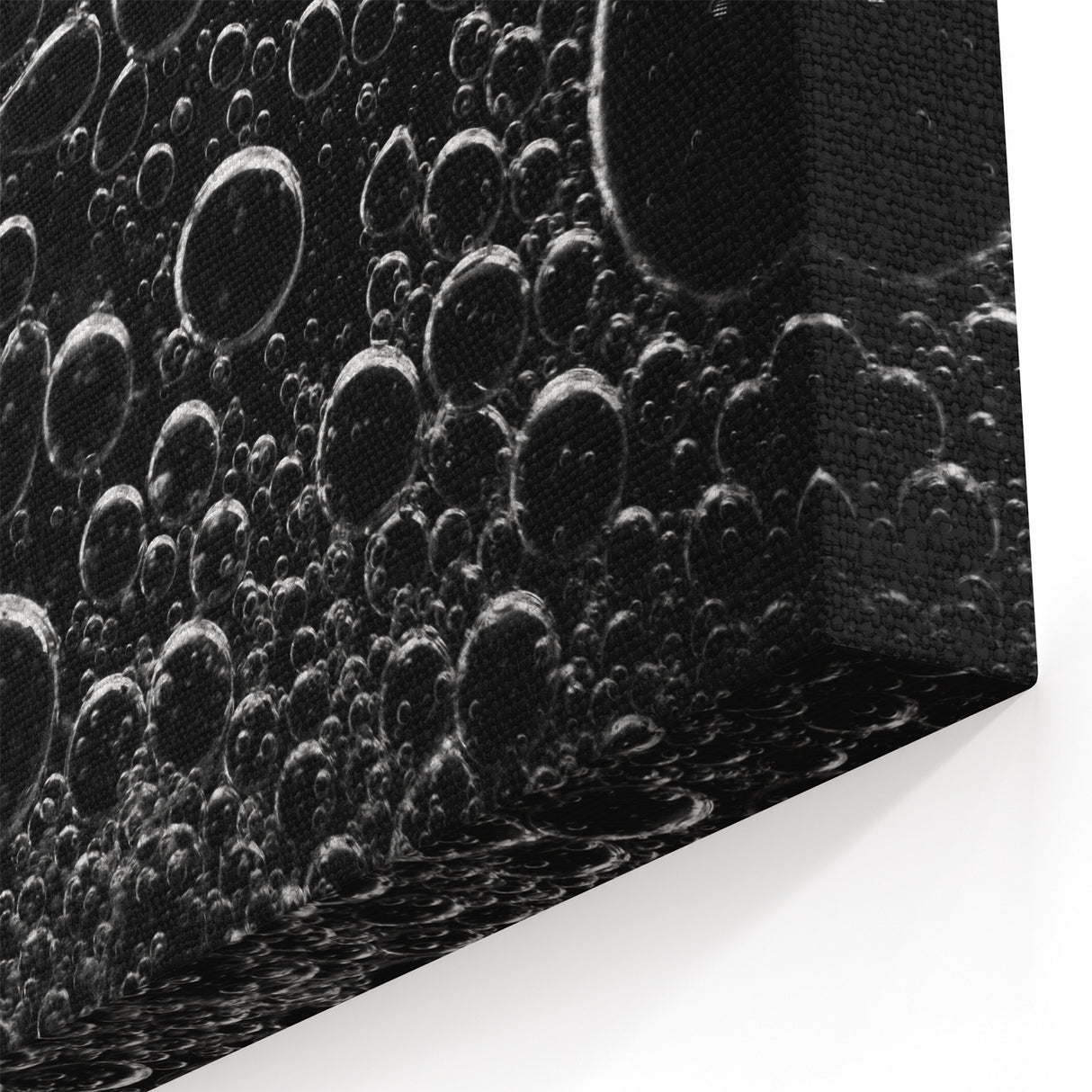 Floating Bubble Abstraction – High-Contrast Abstract Photography