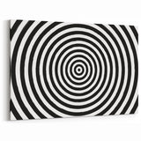 Hypnotic Spiral Illusion – Geometric Abstract Art Print