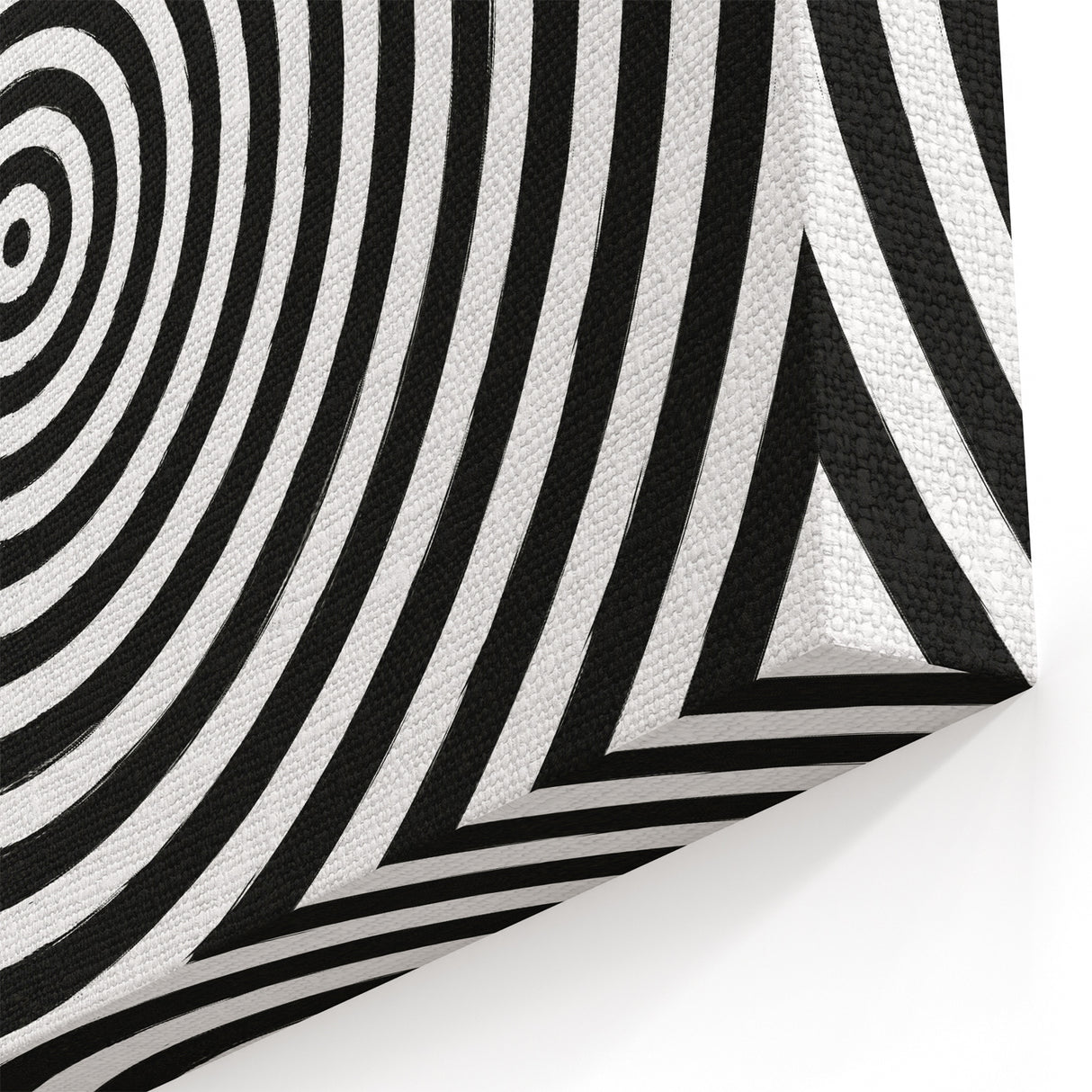 Hypnotic Spiral Illusion – Geometric Abstract Art Print