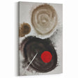 Minimal Ink Swirl Balance – Large Abstract Wall Decor for Calm Spaces
