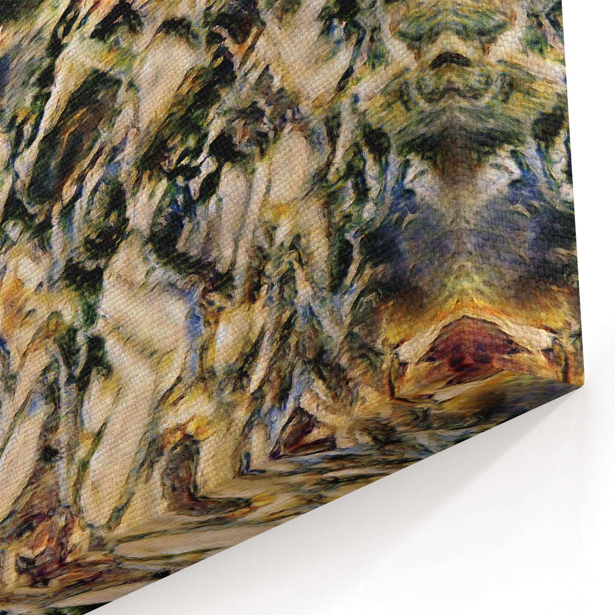 Organic Earth Flow – Bold Abstract Wall Art for Natural Interiors