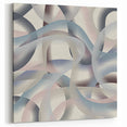 Soft Curve Harmony – Colorful Abstract Wall Hangings in Pastel Tones