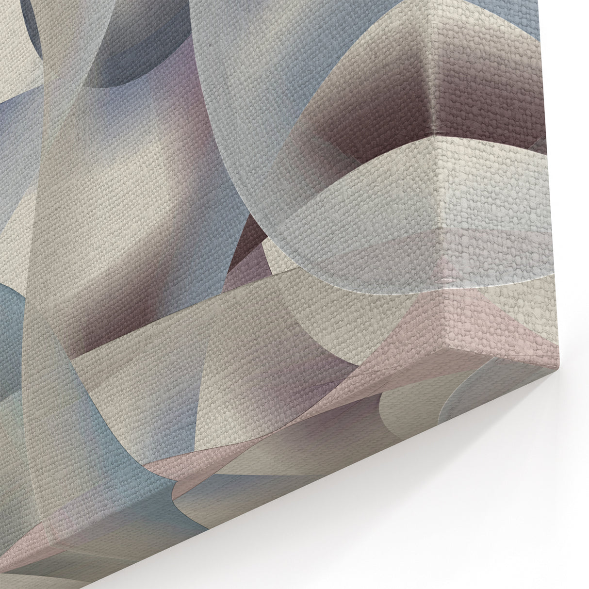 Soft Curve Harmony – Colorful Abstract Wall Hangings in Pastel Tones