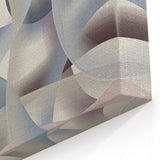 Soft Curve Harmony – Colorful Abstract Wall Hangings in Pastel Tones