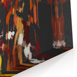 Autumn Sparks Energy – Colorful Abstract Wall Hangings in Bold Tones