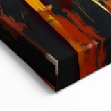 Autumn Sparks Energy – Colorful Abstract Wall Hangings in Bold Tones