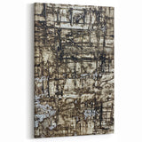Earthen Harmony Abstracts - Earth Tone Art with Textured Layers