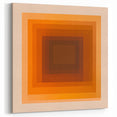 Minimalist Abstract Wall Art – Warm Earth-Toned Geometry