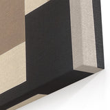 Modern Abstract Wall Art – Neutral Geometric Square Design