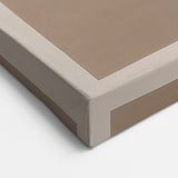 Modern Abstract Wall Art – Neutral Geometric Square Design