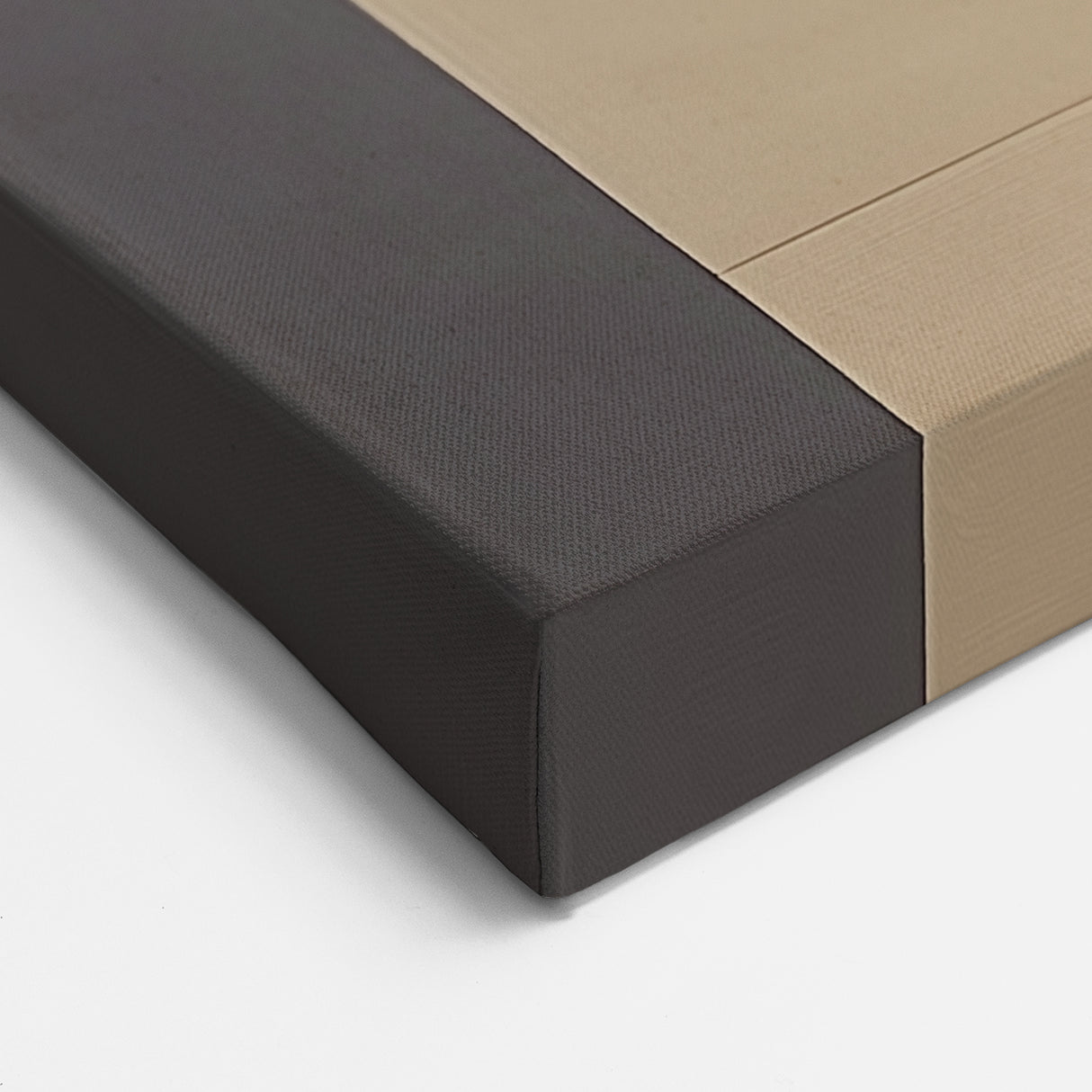 Contemporary Abstract Canvas – Neutral Block Geometry Design