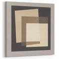 Minimalist Abstract Wall Art – Layered Neutral Square Forms