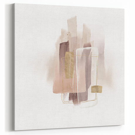 Contemporary Geometric Wall Decor – Minimalist Abstract Canvas Print