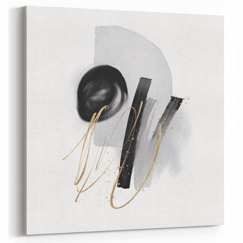 Abstract Geometric Framed Wall Art – Minimalist Urban Chic Design
