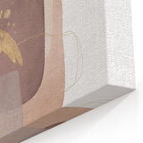 Abstract geometric wall art – minimalist canvas print for interiors