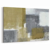 Geometric Abstract Canvas Art – Bold Minimalist Textured Design