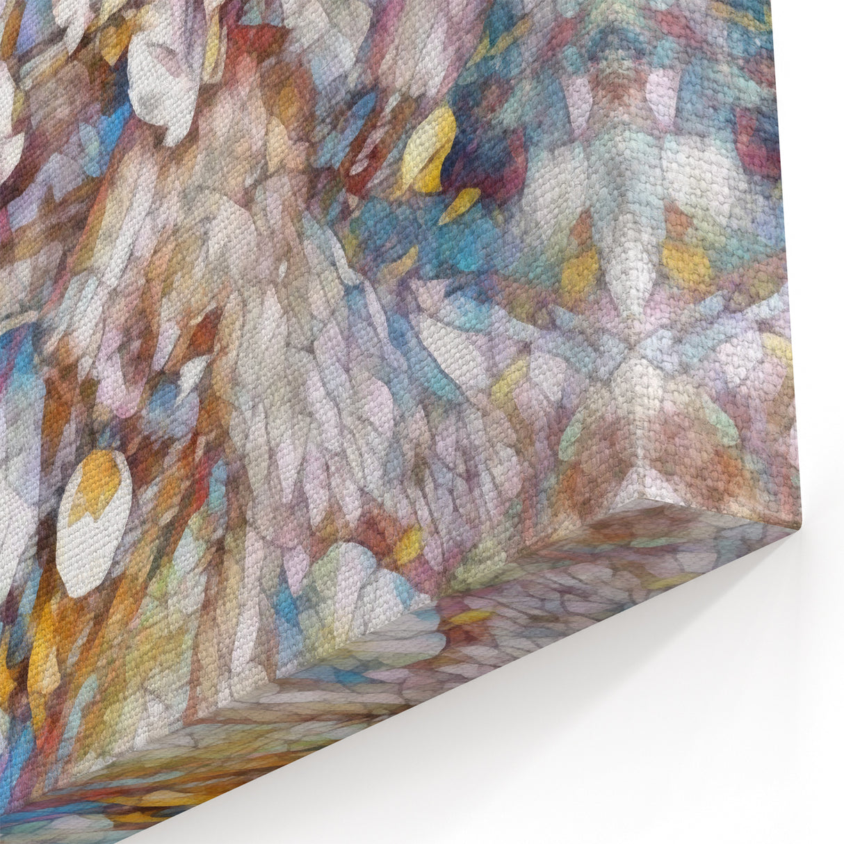 Modern Abstract Canvas Prints – Multicolor Floral-Inspired Artwork
