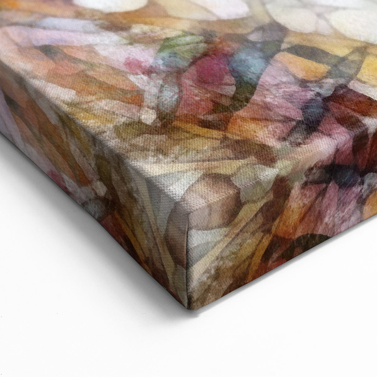Modern Abstract Canvas Prints – Multicolor Floral-Inspired Artwork