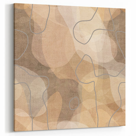 Timeless Textures - Modern Abstract Wall Art in Neutral Tones