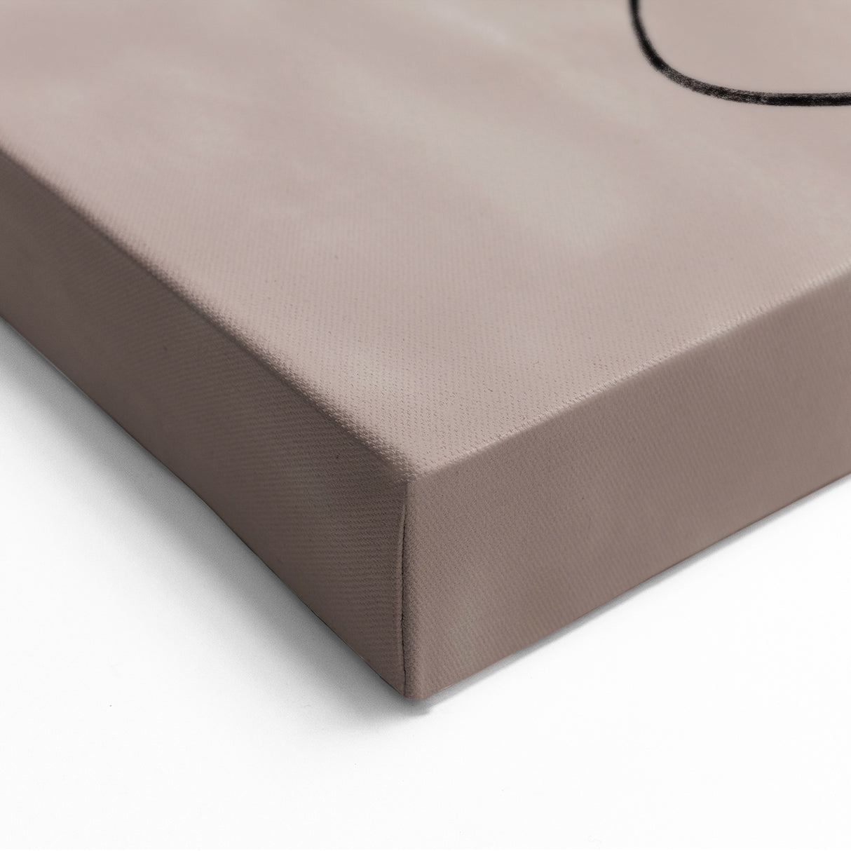 Earthen Harmony Abstracts – Neutral Minimalist Line Art Wall Print