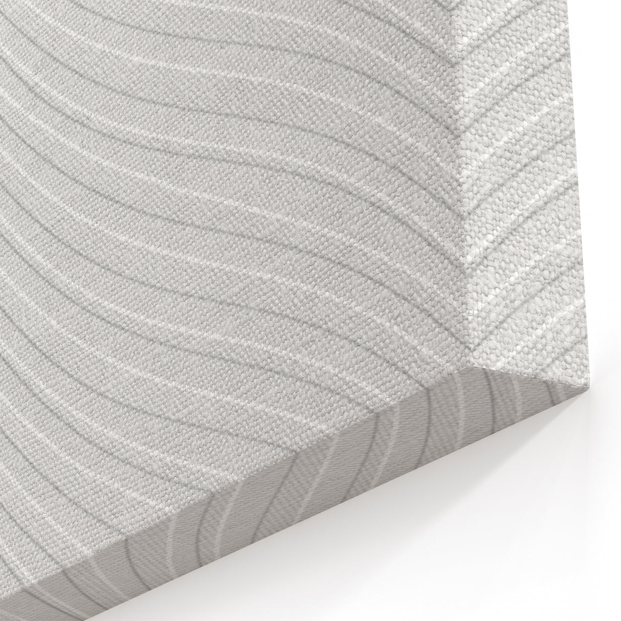 Contemporary Framed Abstract Art - Wavy Minimal Texture Design